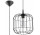Lampa навісна Sollux Ligthing Celta, 25cm, E27 1x60W, чорний