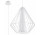 Lampa навісна Sollux Ligthing Demi, 28cm, E27 1x60W, білий