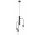 Żyrandol Sollux Ligthing Duomo 3M, 25cm, E27 3x60W, чорний
