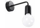 Бра Sollux Ligthing Duomo, 14cm, E27 1x60W, чорний