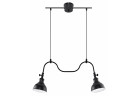 Żyrandol Sollux Ligthing Mare 2, 65cm, E27 2x60W, чорний