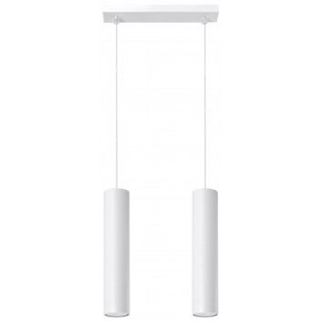 Lampa навісна Sollux Ligthing Lagos 1, 8cm, GU10 1x40W, білий