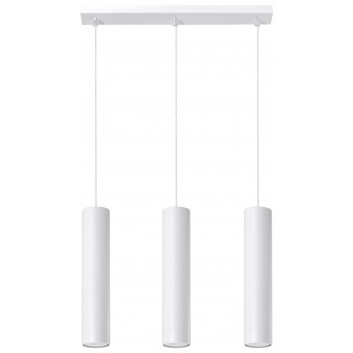 Lampa навісна Sollux Ligthing Lagos 2, 30cm, GU10 2x40W, білий