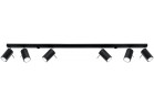 Plafon Sollux Ligthing Ring 6L, 120cm, 6xGU10 LED 6W, чорний