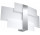 Бра Sollux Ligthing Celia, 42cm, E27, 2x60W, хром/білий