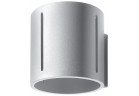 Бра Sollux Ligthing Inez, 10cm, круглий, GU10 1x40W, сірий