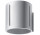 Бра Sollux Ligthing Inez, 10cm, круглий, GU10 1x40W, сірий