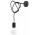 Бра Sollux Ligthing Edison, E27 1x60W, чорний