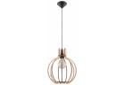 Lampa навісна Sollux Ligthing Arancia, 30cm, E27 1x60W, дерево naturalne