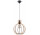 Lampa навісна Sollux Ligthing Arancia, 30cm, E27 1x60W, дерево naturalne