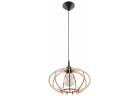 Lampa навісна Sollux Ligthing Mandarino, 35cm, E27 1x60W, дерево naturalne