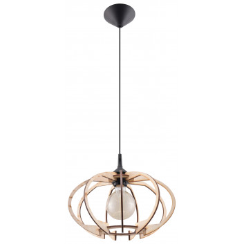 Lampa навісна Sollux Ligthing Arancia, 30cm, E27 1x60W, дерево naturalne