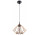 Lampa навісна Sollux Ligthing Pompelmo, 30cm, E27 1x60W, дерево naturalne