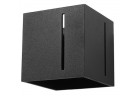 Бра Sollux Ligthing Pixar, 12cm, G9 1x40W, чорний