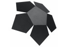 Бра Sollux Ligthing Penta, 30cm, 2xG9 LED 4,5W, чорний