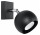 Бра Sollux Ligthing Oculare, 10x15cm, 1xGU10 LED 6W, чорний