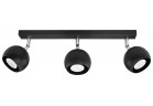 Plafon Sollux Ligthing Oculare 3, 10x45cm, 3xGU10 LED 6W, чорний