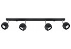 Plafon Sollux Ligthing Oculare 4L, 10x80cm, 4xGU10 LED 6W, чорний