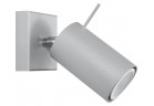 Бра Sollux Ligthing Ring 1, 8x15cm, 1xGU10 LED 6W, сірий