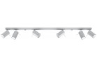 Plafon Sollux Ligthing Ring 6L, 8x120cm, 6xGU10 LED 6W, сірий