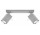 Plafon Sollux Ligthing Merida 2, 8x30cm, 2xGU10 LED 6W, сірий