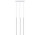 Lampa навісна Sollux Ligthing Pastelo 3, 3xG9 LED 4,5W, білий