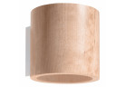 Бра Sollux Ligthing Orbis, 12cm, круглий, 1xG9 LED 4,5W, naturalne дерево