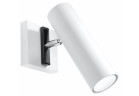 Бра Sollux Ligthing Direzione, 18cm, круглий, 1xGU10 LED 6W, білий