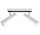 Plafon Sollux Ligthing Direzione 2, 30cm, 2xGU10 LED 6W, білий