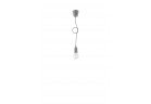 Lampa навісна Sollux Ligthing Diego 1, 9cm, 1xE27 60W, сірий