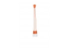 Lampa навісна Sollux Ligthing Diego 3, 16cm, 3xE27 60W, pomarańczowy