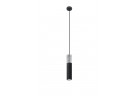 Lampa навісна Sollux Ligthing Borgio 1, 8cm, GU10 1x40W, чорний/beton