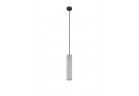 Lampa навісна Sollux Ligthing Luvo 1, 8cm, GU10 1x40W, чорний/beton