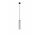Lampa навісна Sollux Ligthing Luvo 1, 8cm, GU10 1x40W, чорний/beton