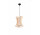 Lampa навісна Sollux Ligthing Oriana, 30cm, E27 1x60W, чорний/naturalne дерево