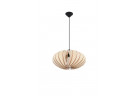 Lampa навісна Sollux Ligthing Sophia, 40cm, E27 1x60W, чорний/naturalne дерево