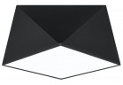 Plafon Sollux Ligthing Hexa 25, 30cm, E27 1x60W, чорний