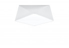 Plafon Sollux Ligthing Hexa 35, 40cm, E27 2x60W, білий