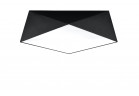 Plafon Sollux Ligthing Hexa 45, 50cm, E27 3x60W, чорний