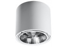 Plafon Sollux Ligthing Tiube, 12cm, круглий, GU10 1x40W, білий