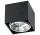 Plafon Sollux Ligthing Blake, 12cm, квадратний, GU10 1x40W, чорний