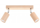 Plafon Sollux Ligthing Berge 2, 36x6cm, GU10 2x40W, naturalne дерево/хром