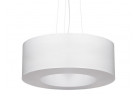 Żyrandol Sollux Ligthing Saturno 50, круглий, 50x50cm, E27 5x60W, білий