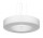 Żyrandol Sollux Ligthing Saturno 50 Slim, круглий, 50x50cm, E27 5x60W, білий