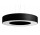 Żyrandol Sollux Ligthing Saturno 50 Slim, круглий, 50x50cm, E27 5x60W, чорний/білий
