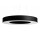 Żyrandol Sollux Ligthing Saturno 70 Slim, круглий, 70x70cm, E27 6x60W, чорний/білий