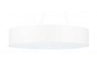 Żyrandol Sollux Ligthing Skala 60, круглий, 60x60cm, E27 5x60W, білий
