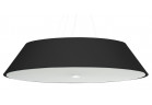 Żyrandol Sollux Ligthing Vega 70, круглий, 70x70cm, E27 5x60W, чорний/білий