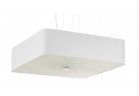 Żyrandol Sollux Ligthing Lokko 2, квадратний, 55x55cm, E27 5x60W, білий