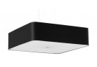 Żyrandol Sollux Ligthing Lokko 2, квадратний, 55x55cm, E27 5x60W, чорний/білий